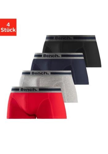 Bench. Boxershort in hipstermodel met overlocknaden voor (set, 4 stuks...