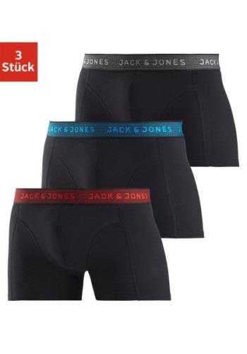 NU 25% KORTING: Jack & Jones Boxershort JAC Waistband Trunks (set, 3 s...