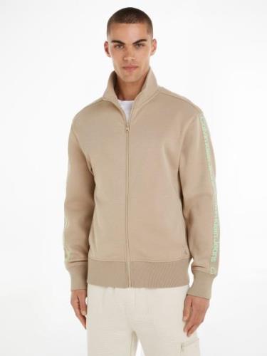 NU 20% KORTING: Calvin Klein Sweatshirt CUT OFF LOGO TAPE ZIP HWK