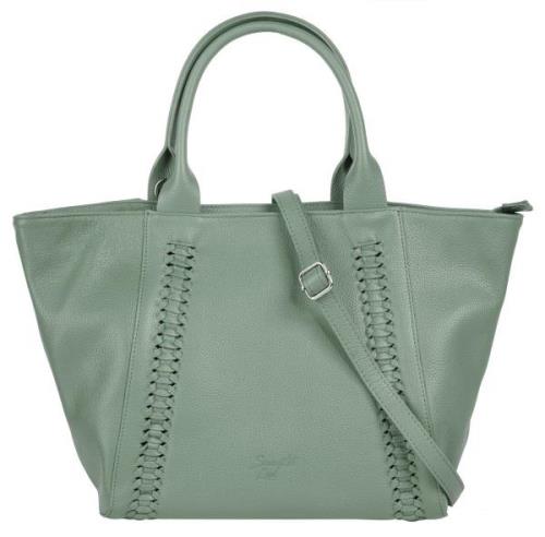 NU 20% KORTING: Samantha Look Shopper echt leer, made in italy