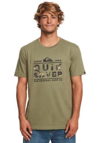 NU 20% KORTING: Quiksilver T-shirt LOGOPRINT TEES