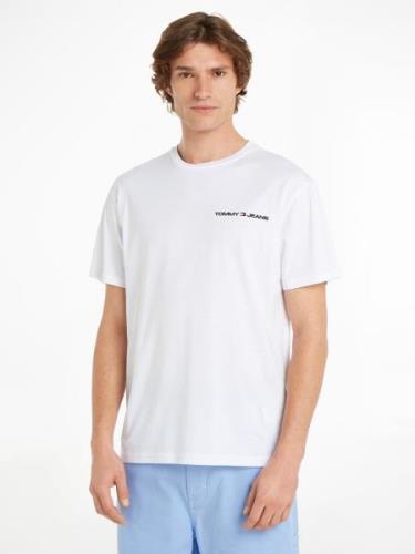 NU 20% KORTING: TOMMY JEANS T-shirt TJM CLSC LINEAR CHEST TEE