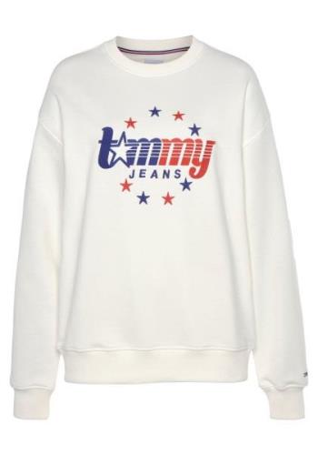 TOMMY JEANS Sweatshirt TJW RELAXED TOMMY STARS CREW