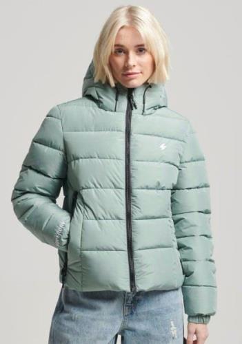 Superdry Gewatteerde jas HOODED SPIRIT SPORTS PUFFER van waterafstoten...