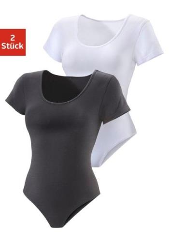 NU 20% KORTING: Vivance T-shirt-body elastische katoenkwaliteit (Set v...