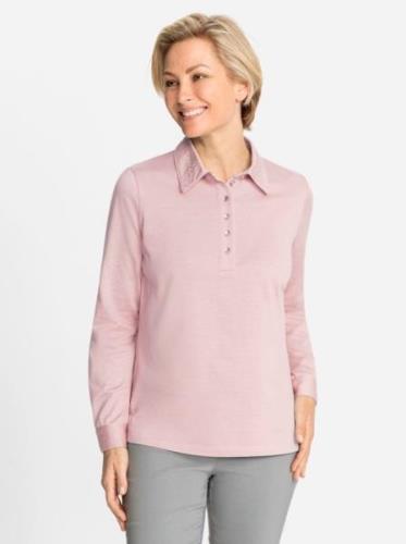 Classic Poloshirt met lange mouwen Shirt (1-delig)