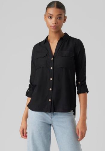 Vero Moda Overhemdblouse VMBUMPY L/S SHIRT NEW WVN GA NOOS