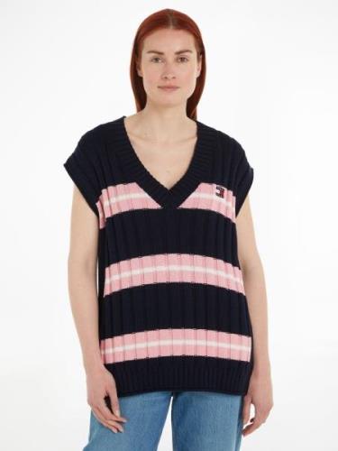 TOMMY JEANS Trui met V-hals TJW STRIPE V-NECK VEST