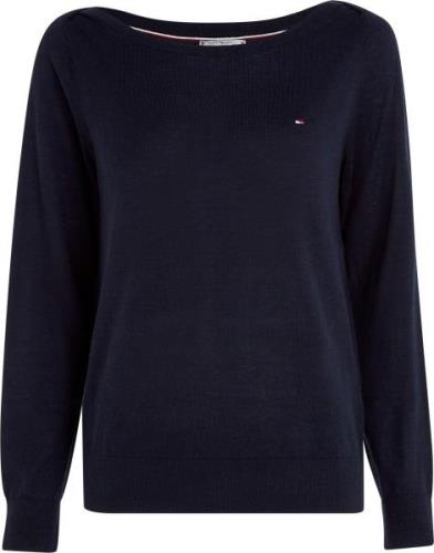 Tommy Hilfiger Gebreide trui CO JERSEY STITCH V-NK SWEATER