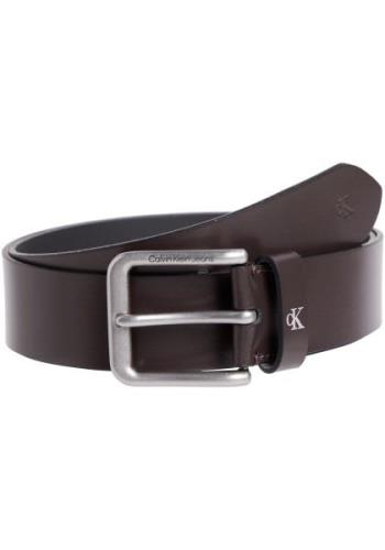 NU 20% KORTING: Calvin Klein Leren riem ROUNDED CLASSIC BELT 38MM