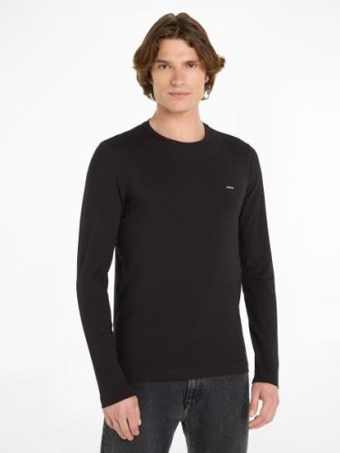 NU 20% KORTING: Calvin Klein Shirt met lange mouwen STRETCH SLIM FIT L...