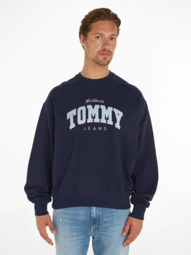 TOMMY JEANS Sweatshirt TJM BOXY VARSITY CREW EXT