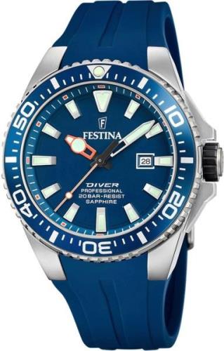 NU 20% KORTING: Festina Kwartshorloge Diver Collection, F20664/1