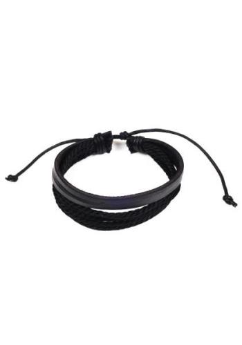 NU 20% KORTING: Firetti Leren armband Casual look, meerrijige design, ...