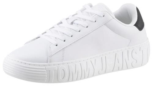 TOMMY JEANS Plateausneakers TOMMY JEANS LEATHER OUTSOLE