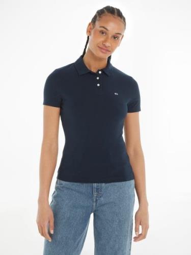 TOMMY JEANS Poloshirt met korte knoopsluiting