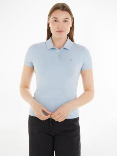 TOMMY JEANS Poloshirt met korte knoopsluiting