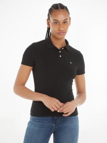 TOMMY JEANS Poloshirt met korte knoopsluiting