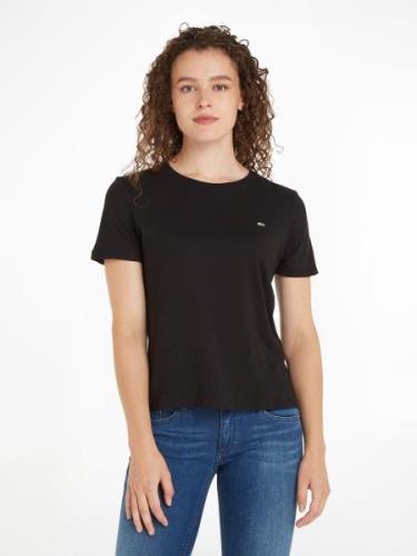 NU 20% KORTING: TOMMY JEANS Shirt met ronde hals TJW SOFT JERSEY TEE m...