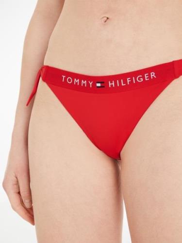 Tommy Hilfiger Swimwear Bikinibroekje TH SIDE TIE CHEEKY BIKINI met to...