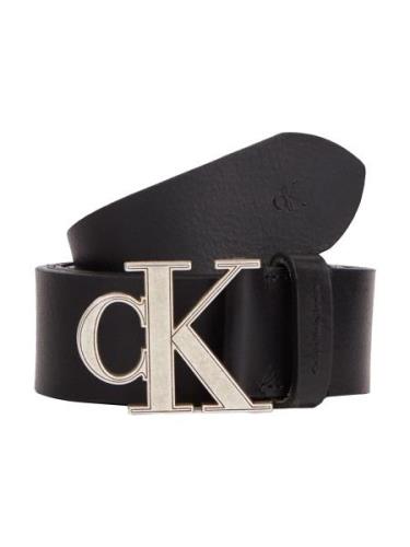 Calvin Klein Leren riem MONOGRAM HARDWARE 35MM