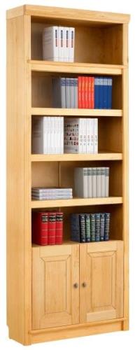 Home affaire Boekenkast CLIFF van massief grenen, hoogte 220 cm, met 2...