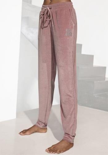 Vivance Nickybroek -Loungehose met glitterprint