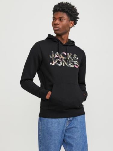 NU 20% KORTING: Jack & Jones Hoodie JJEJEFF CORP LOGO SWEAT HOOD LN