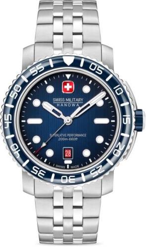 Swiss Military Hanowa Zwitsers horloge BLACK MARLIN, SMWGH0001703
