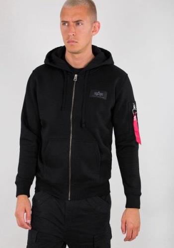 NU 20% KORTING: Alpha Industries Capuchonsweatvest Back Print Zip Hood...