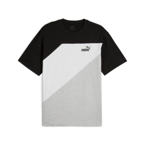 PUMA T-shirt POWER COLORBLOCK TEE