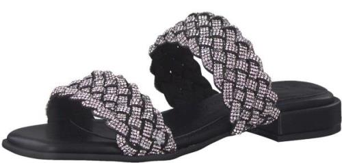 Marco Tozzi Slippers met gevlochten bandjes