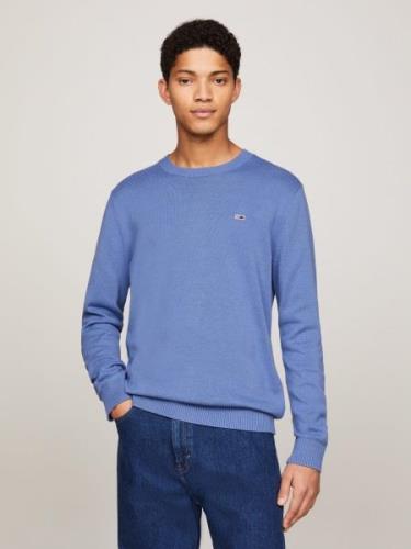 TOMMY JEANS Trui met ronde hals TJM SLIM ESSENTIAL LIGHT SWEATER