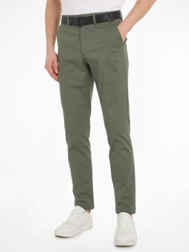 NU 20% KORTING: Calvin Klein Stoffen broek MODERN TWILL SLIM CHINO