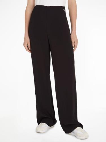 NU 20% KORTING: Calvin Klein Pantalon CHIFFON WIDE LEG PANT