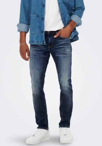 NU 20% KORTING: ONLY & SONS Straight jeans ONSWEFT REGULAR WB 0021 TAI...