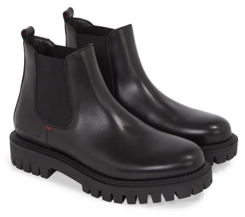 NU 25% KORTING: Tommy Hilfiger Chelsea-boots PREMIUM CASUAL CHUNKY LTH...