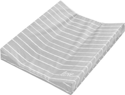 Zöllner Aankleedkussen 2-randig, Grey Stripes