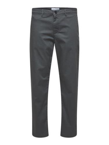 SELECTED HOMME Stoffen broek SLH196-STRAIGHT-NEW MILES FLEX PANT NOOS