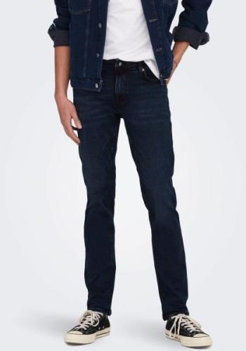 NU 20% KORTING: ONLY & SONS Slim fit jeans OS ONSLOOM SLIM BLUE GREY 4...