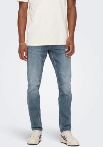 NU 20% KORTING: ONLY & SONS Slim fit jeans OS ONSLOOM SLIM BLUE GREY 4...