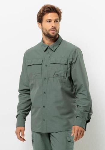 Jack Wolfskin Overhemd met lange mouwen BARRIER L/S SHIRT M