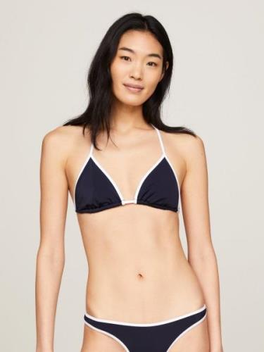 Tommy Hilfiger Swimwear Triangel-bikinitop TRIANGLE RP met contrastkle...