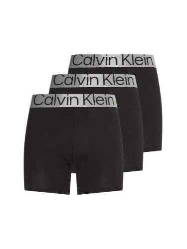 NU 25% KORTING: Calvin Klein Boxershort met logoband in stijlvol grijs...
