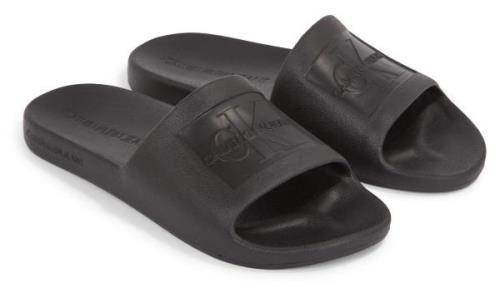 Calvin Klein Badslippers SLIDE MONOGRAM DEBOSSED EVA