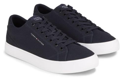 NU 20% KORTING: Tommy Hilfiger Sneakers TH HI VULC LOW CANVAS