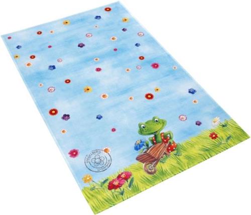 SPIEGELBURG GARDEN Kindervloerkleed GA-613 Stofprint, motief bloemen &...