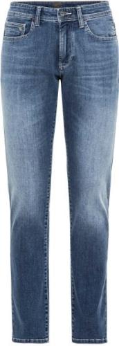 NU 20% KORTING: camel active 5-pocket jeans Madison lichte used-look