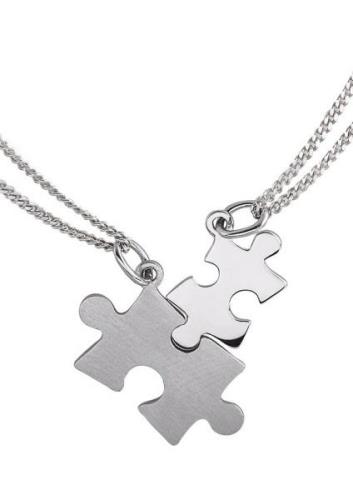 NU 20% KORTING: Firetti Sieradenset Partner-puzzel met zirkoon (synthe...