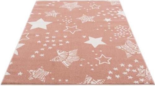 Carpet City Kindervloerkleed Anime9387 Sterretjes-vloerkleed, zachte p...